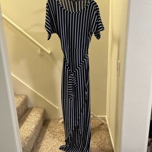 Maxi stripe dress